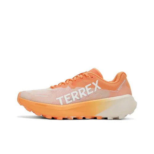 adidas Terrex Trail Rider Беговые кроссовки Низкий Топ Светлый Янтарь/Светло-розовый Женские