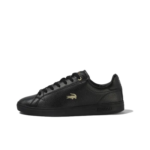 LACOSTE Graduate Pro Slip Resistant Abrasion Resistant Low Top Скейтборд Кроссовки Мужские Черные