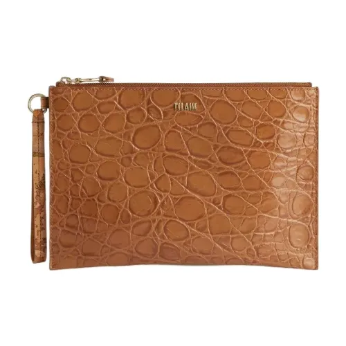 Alviero Martini Кожа с Овчиной Клатч Женские Коричневый