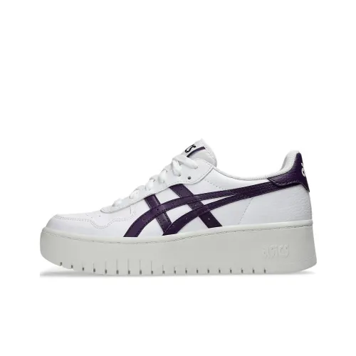 Asics JAPAN S Low Топ Повседневная обувь Женская Белый Фиолетовый