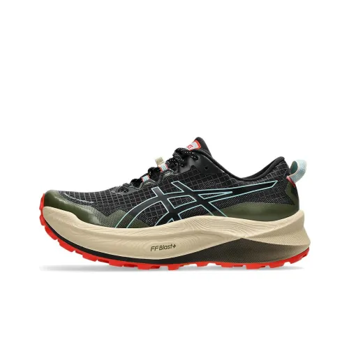 Asics Гель Trabuco Max 3 Беговые кроссовки Низкий Топ Черный Мужской