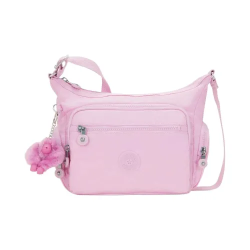 Kipling Переработанный полиамид Сумка через плечо Сумка на плечо Маленькая Женская Розовая
