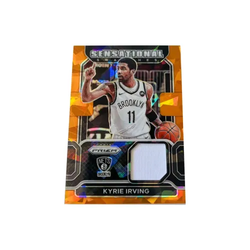 Панини Kyrie Ирвинг 21 22 Нетс Prizm Джерси Материал Апельсин Crush Ледяной Разсеянная Звезда Карта Access пройдет