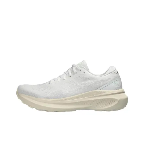 ASICS Gel Kayano 30 Устойчивые к истиранию Низкие Кроссовки для Бега Мужские Бежевые