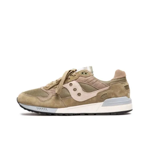 Saucony Shadow 5000 Slip-Resistant Abrasion-Resistant Low Top Casual Running Shoes Men's Brown