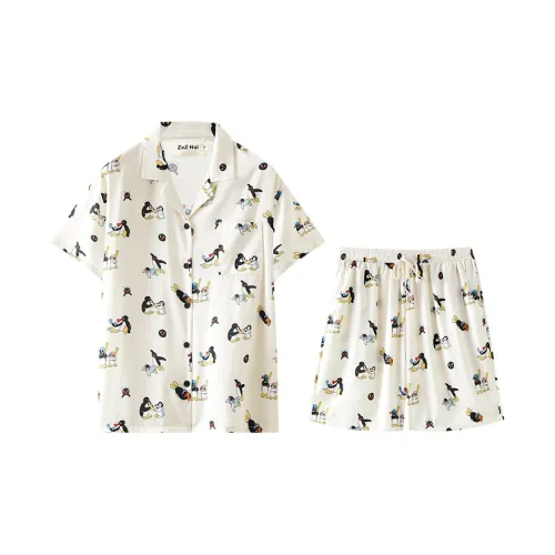 Wabi Town Пижамный комплект Женские Белые