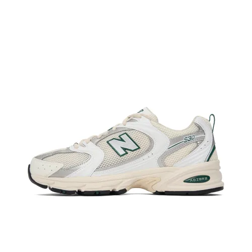 New Balance NB 530 Беговые кроссовки Низкие Белые Унисекс