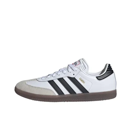 Adidas Originals Samba Скейтборд Кроссовки Низкие Белые Унисекс