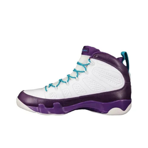 Jordan Air Джордан 9 Амортизация Противоскользящие Устойчивые к истиранию Высокий Топ Винтажные Баскетбольные Кроссовки