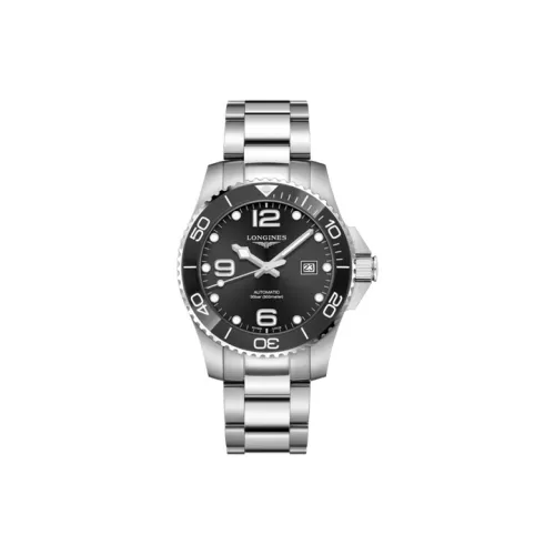 LONGINES Автоматический Механический Часы Мужские Comcast Diving Collection 43 мм Черные