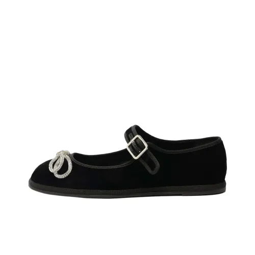 Schutz Clarissa Mary Jane Shoes Женские Черные