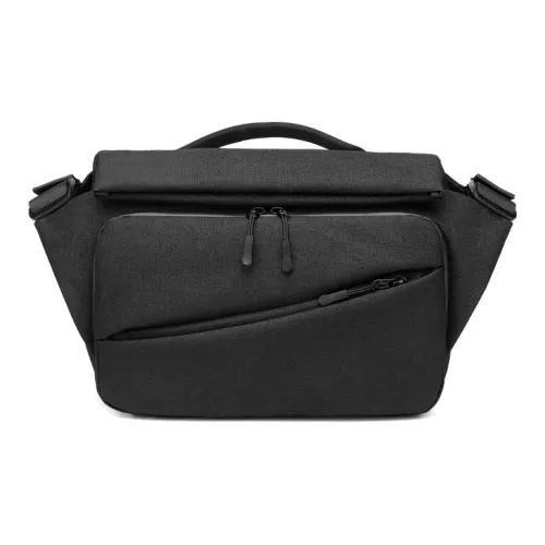 ROSEROOEN Высокое качество Ткань Сумка через плечо Унисекс Черный Темно-серый Камуфляж