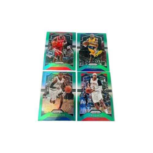 Панини Коби Айверсон Макгради Картер 19 20 Призм Зеленый Фолд Топ Четыре Защитника SHOOTING Игрок Карта пройдет Through