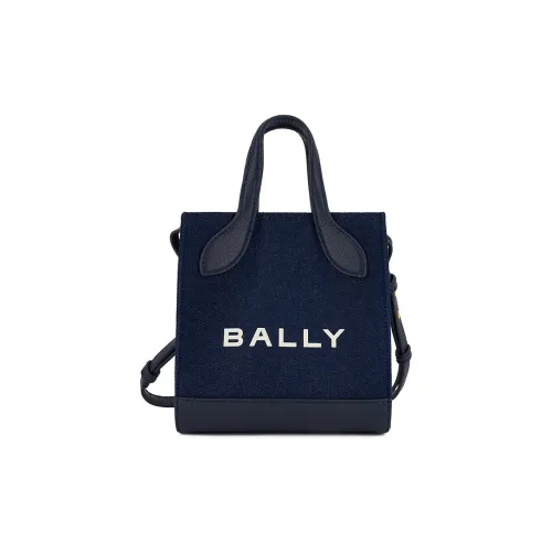 BALLY Сумка через плечо из коровьей кожи женская синяя