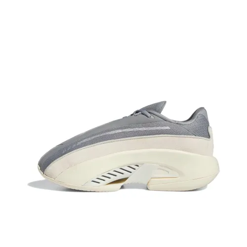 Adidas Originals Mad IIInfinity Амортизация Низкий Топ Винтажные Баскетбольные Кроссовки Унисекс Серый Белый