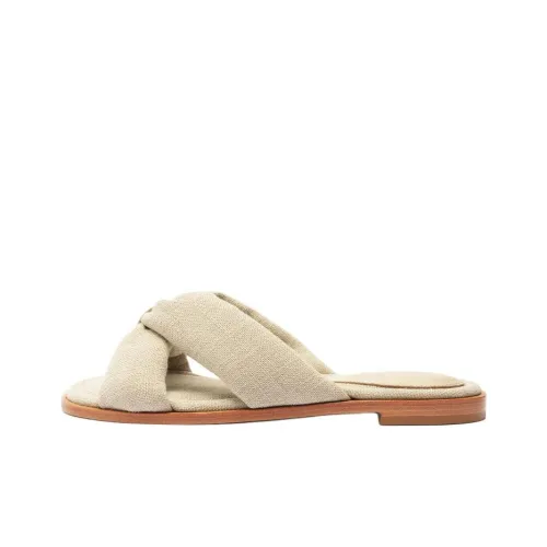 Schutz Слипоны Женские Бежевые