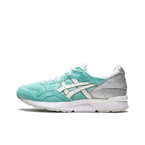 Asics Gel Lyte 5 Амортизация Износостойкий Низкий Топ Повседневная Обувь Унисекс Синий Серый