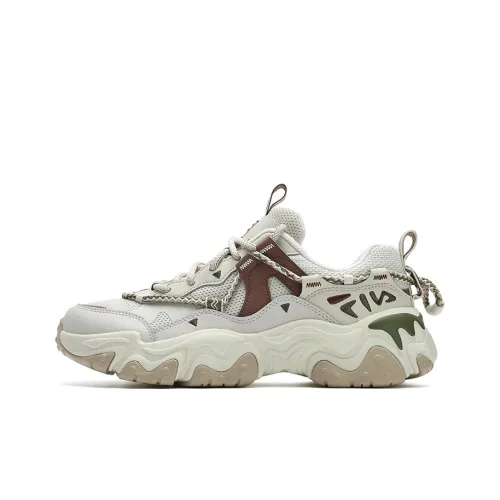 FILA Fluid 5 Кэжуал Низкий Топ DOVE Желтый/Бледный Женский
