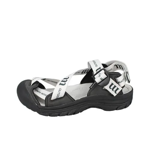 KEEN Zerraport 2 Пляжные сандалии Мужские Серый Черный