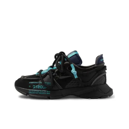 LACOSTE Низкий топ Повседневная обувь Мужская Черный