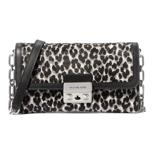 MICHAEL KORS Телячья кожа Сумка через плечо Сумка Большая Женская Черная