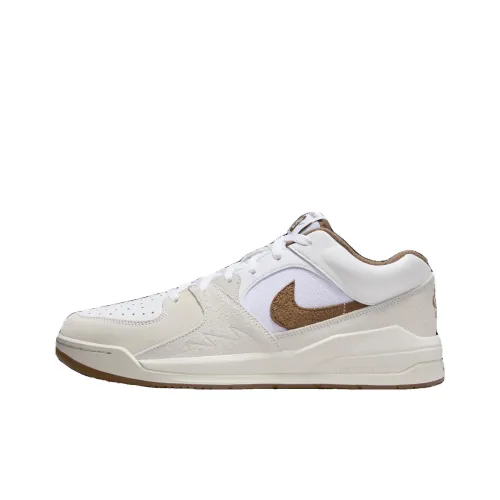 Джордан Stadium 90 Casual Low Top Белый/Ancient Коричневый/Legendary Светло-коричневый/Sail Белый Мужской