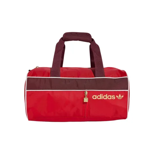 Adidas Originals Полиэстер Смесь Ткань Сумка Маленькая Унисекс Красная