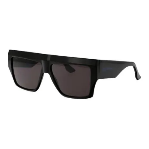 KARL LAGERFELD Прямоугольные Солнцезащитные очки Унисекс Черный