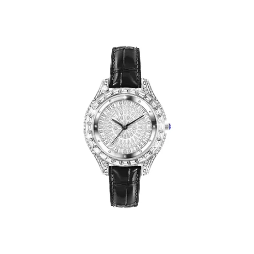 KANGOL Кварцевый механизм натуральная кожа ремешок женские часы белый циферблат