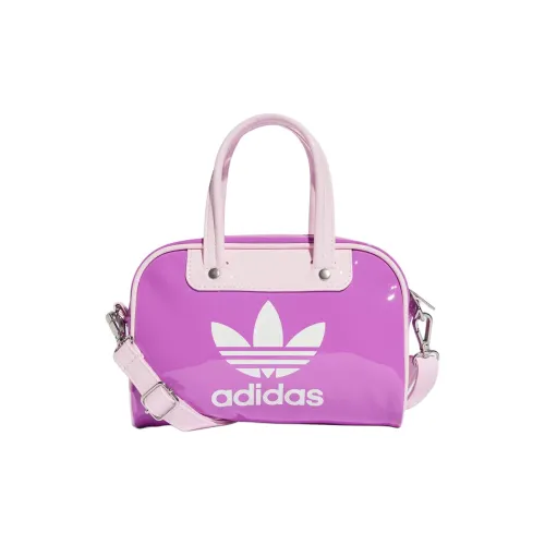 Adidas Originals Adicolor Полиуретановая Желейная Сумка Сумка для Боулинга Мини Сумка Унисекс Розовая Фиолетовая