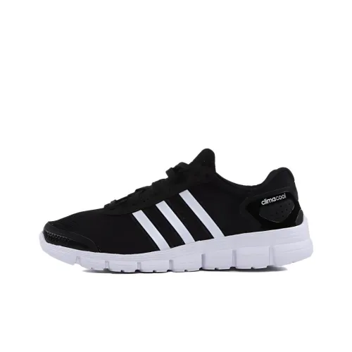 Adidas Cc Fresh Slip Resistant Abrasion Resistant Водонепроницаемый Низкий Топ Беговые кроссовки Унисекс Черный Белый