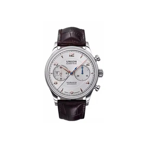 UNION GLASHUTTE/SA Автоматический Механический Механизм Мужские Часы 42 мм Белый