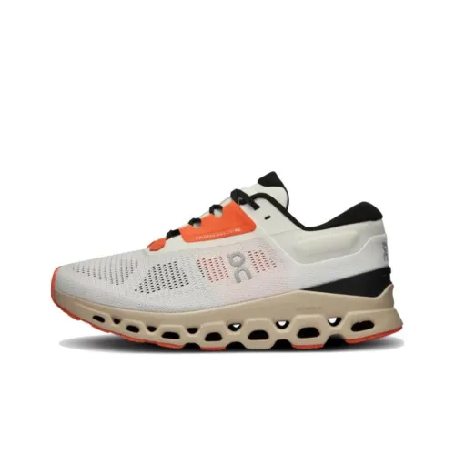 On Cloudstratus 3 Беговые кроссовки Низкий топ Неокрашенный Белый Женские