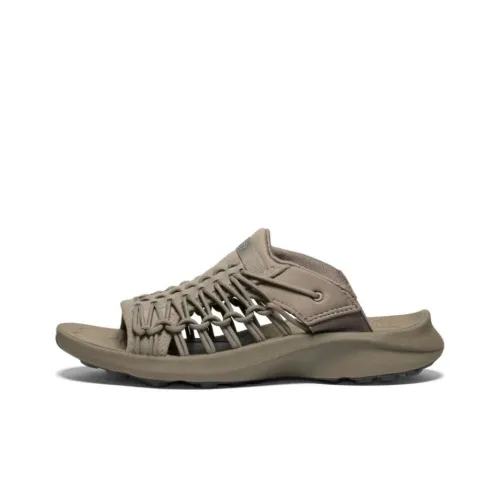 KEEN UNEEK SNK SLIDE Slip-resistant Abrasion-resistant Слипоны Женские Зеленый