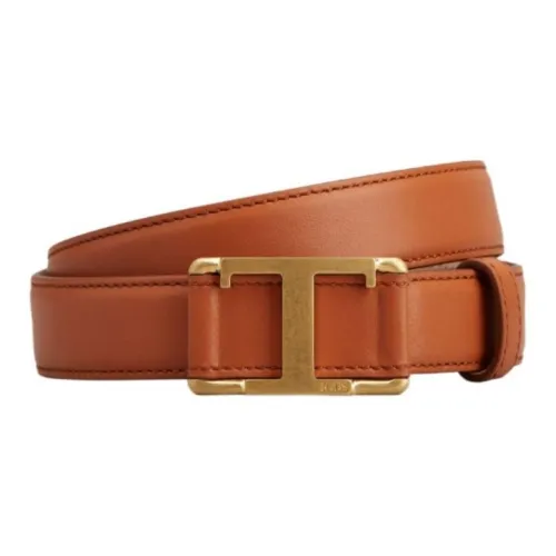 TOD'S Металлические Кожаные Ремни Женские