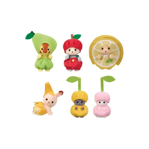 Shen Belle Family Animal Baby Collection Малыш Фрукты Придет в Слепой Сумке Нет Скрытый Счастливый Выберите Один Случайный Штуку