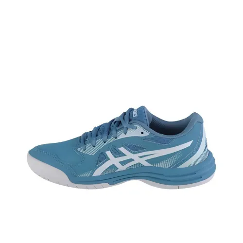 Asics Court Slide 3 Устойчивые к истиранию Дышащие Низкие Кроссовки для тенниса Мужские Синие