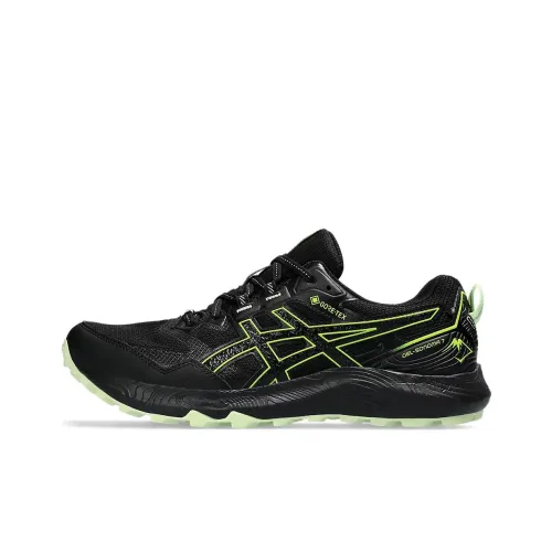 Asics Gel Sonoma 7 Low Топ Беговые кроссовки Мужские Черные Желтые