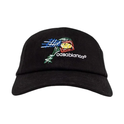 CASABLANCA Хлопковые кепки Женские Черные