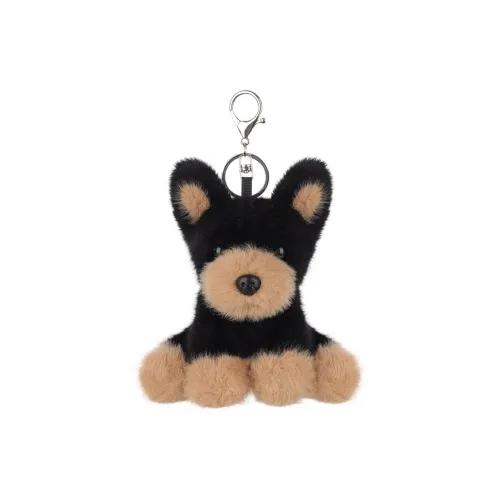 APRICOT LAMB Брелок в виде щенка-таксы Рюкзак Кукла Плюшевый брелок 12 см Рекомендуемая высота