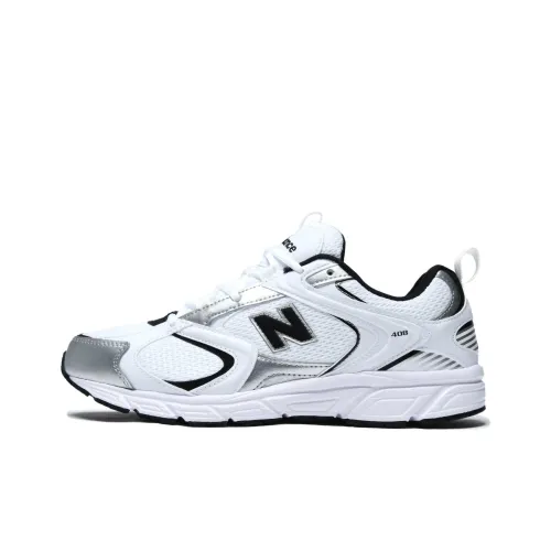 New Balance совместный бренд 408 устойчивый к истиранию низкий топ повседневная обувь унисекс белый