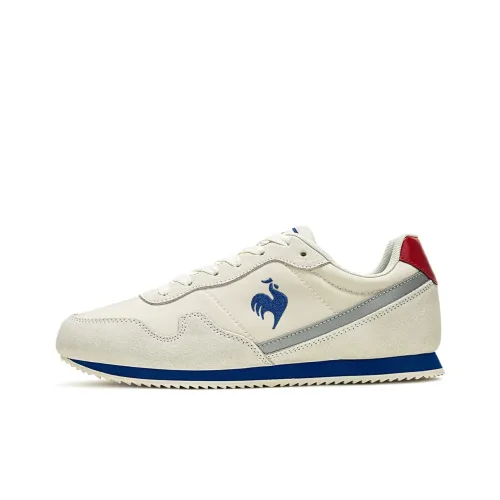 Le Coq Sportif Повседневный Низкий Топ Ecru/Синий/Красный Унисекс