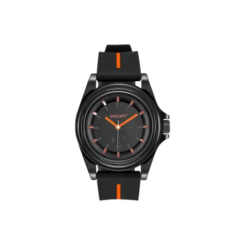 Снупи Кварцевый Movement Унисекс Часы 30,5 мм Черные