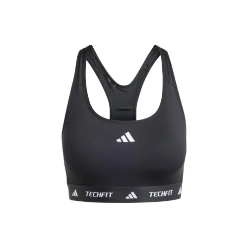 nike TECHFIT Средняя поддержка Бюстгальтер Женский Черный