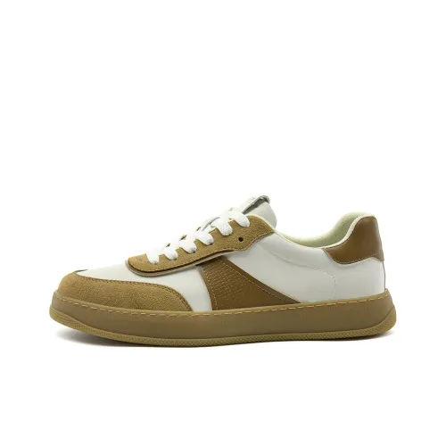 HLA Винтаж Классический Пэчворк Дышащий Перфорированный Немецкая Армия Обувь Скейтборд Повседневная Обувь Мужская