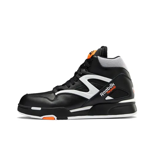Reebok Pump Omni Zone 2 'Dee Brown' Высокие Топы Винтажные Баскетбольные Кроссовки Мужские Черно-Белые