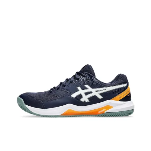 Asics Gel Dedicate 8 Low Топ Повседневные Беговые Кроссовки Мужские Черно-Белые