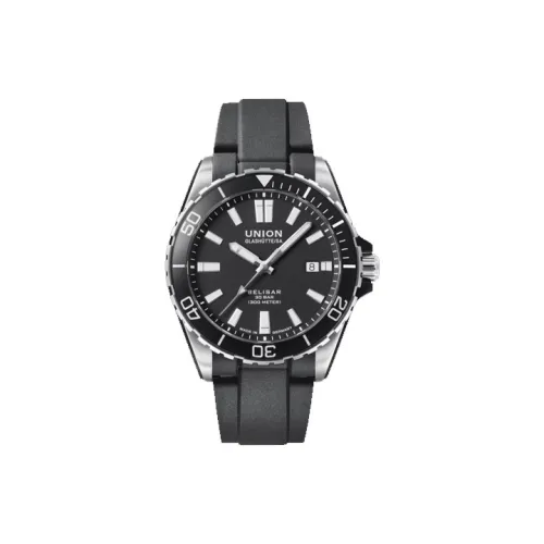 UNION GLASHUTTE/SA Автоматический Механический Механизм Мужские Часы 42 мм Черный