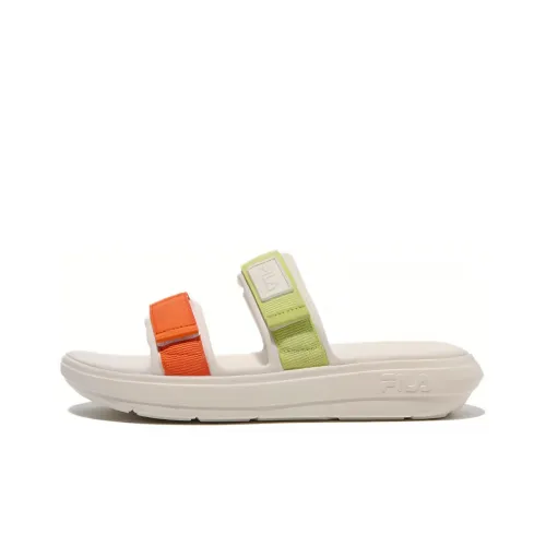 FILA Fong Sandals Слипоны Бело-зеленый Унисекс