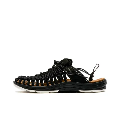 KEEN UNEEK 2 Slip-Resistant Abrasion-Resistant Shuo Обувь для треккинга Унисекс Черный